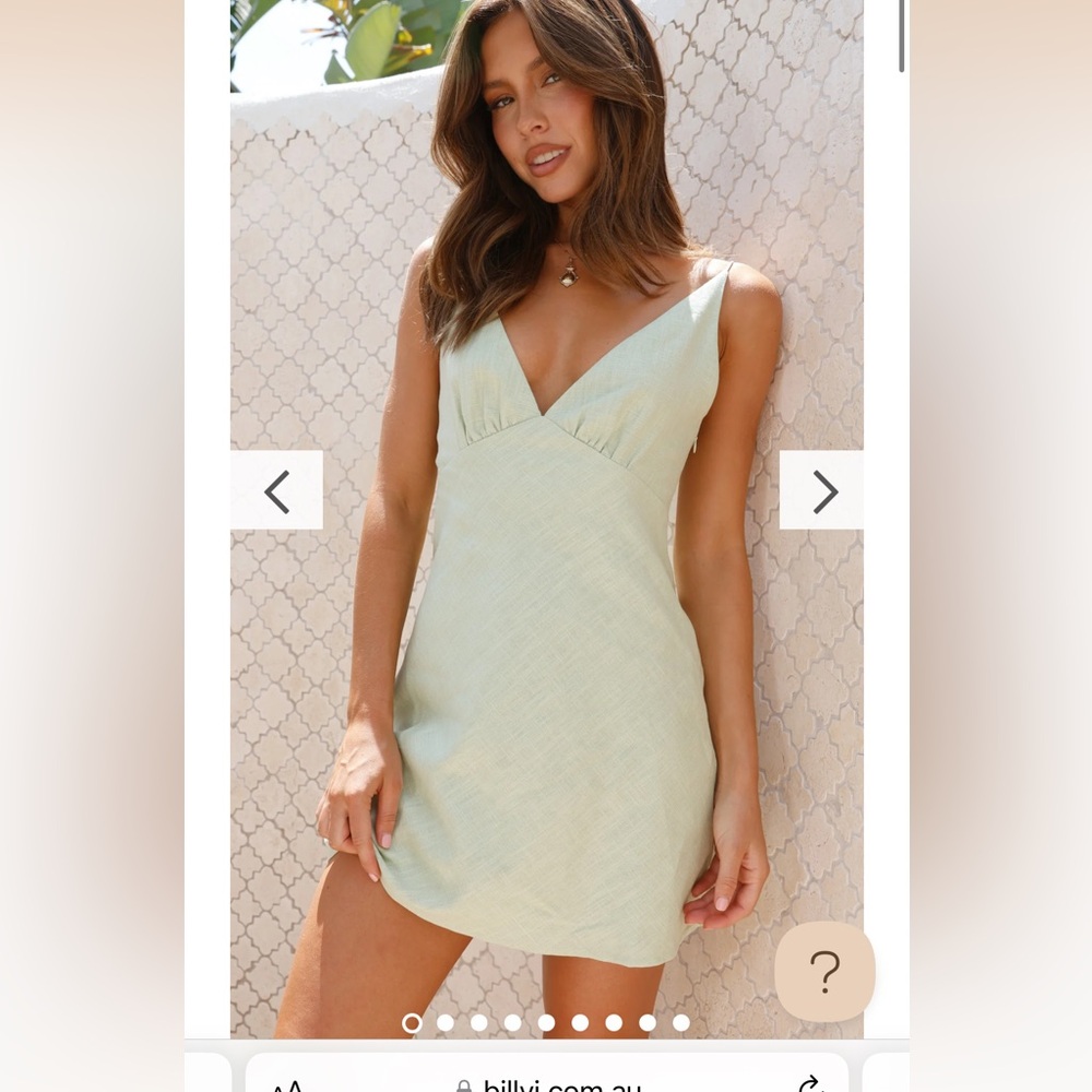 Billy J Halina Mini Dress New with Tags